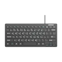 PC Power PCK-126 Wired Mini Black Bangla Keyboard